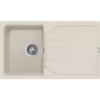 ELLECI - Gránit mosogatótálca Ego 400 G39 Bianco soft