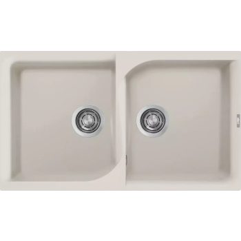 ELLECI - Gránit mosogatótálca Ego 450 G39 Bianco soft