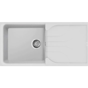 ELLECI - Gránit mosogatótálca Ego 480 G68 Bianco