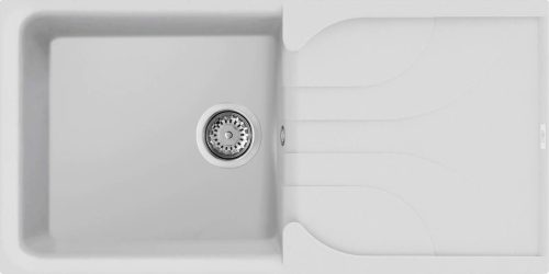 ELLECI - Gránit mosogatótálca Ego 480 G68 Bianco