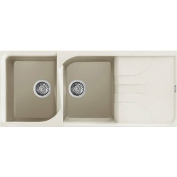 ELLECI - Gránit mosogatótálca Ego 500 G62 Bianco Antico