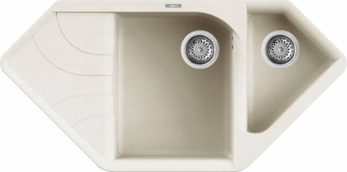 ELLECI - Mosogatótálca Ego CORNER G62 bianco antico