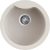 ELLECI - Gránit mosogatótálca Ego ROUND G39 Bianco soft