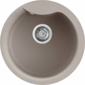 ELLECI - Gránit mosogatótálca Ego ROUND G43 Tortora