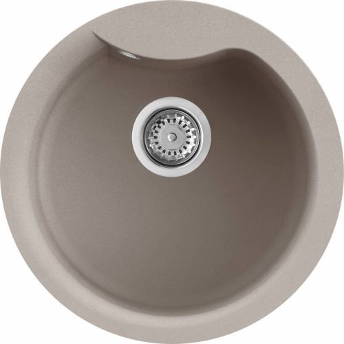 ELLECI - Gránit mosogatótálca Ego ROUND G43 Tortora