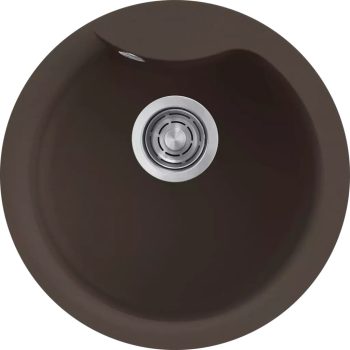 ELLECI - Gránit mosogatótálca Ego ROUND G78 Espresso