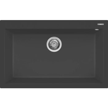 ELLECI - Gránit mosogatótálca Quadra 130 G59 Antracite