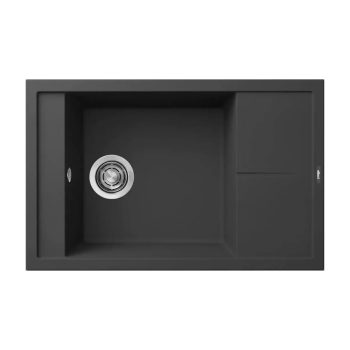 ELLECI - Gránit mosogatótálca Unico 305 G40 Nero