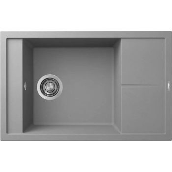 ELLECI - Gránit mosogatótálca Unico 305 G48 Cemento