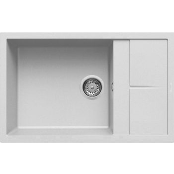 ELLECI - Gránit mosogatótálca Unico 310 G68 Bianco