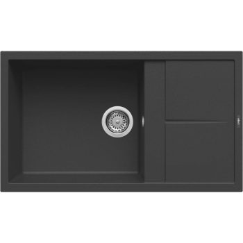 ELLECI - Gránit mosogatótálca Unico 410 G40 Nero