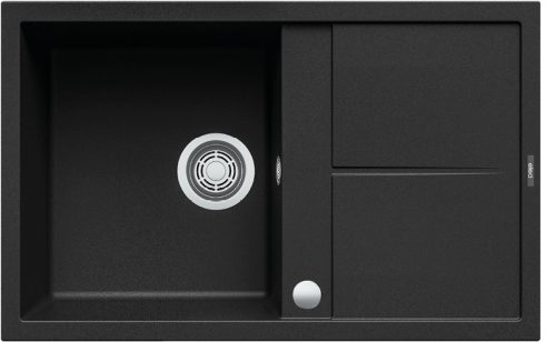 ELLECI - Mosogatótálca Unico 410 AUTOMATA G40 Nero - Kifutó termék!
