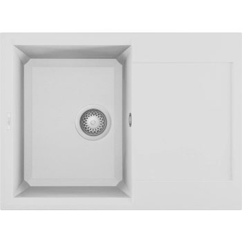 ELLECI - Gránit mosogatótálca Easy 135 G68 Bianco