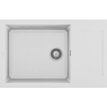 ELLECI - Gránit mosogatótálca Easy 310 G68 Bianco