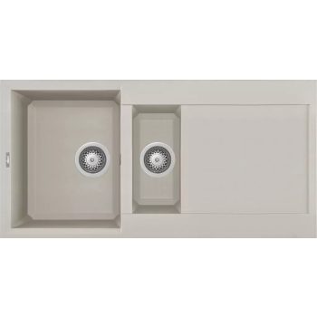 ELLECI - Gránit mosogatótálca Easy 475 G39 Bianco soft