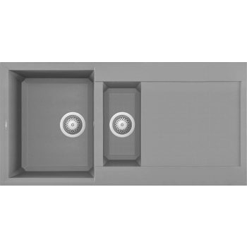 ELLECI - Gránit mosogatótálca Easy 475 G48 Cemento