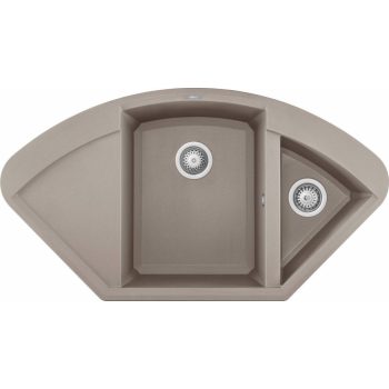 ELLECI - Mosogatótálca Easy CORNER G43 tortora