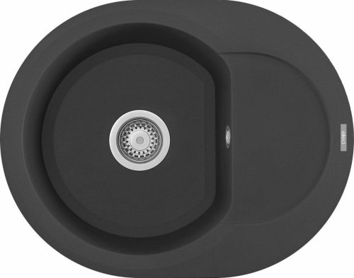 ELLECI - Gránit mosogatótálca Easy ROUND 600 G59 Antracite