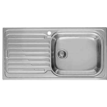 ELLECI - Mosogatótálca Sky 480 DX inox medence jobb oldalt