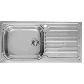 ELLECI - Mosogatótálca Sky 480 SX inox medence bal oldalt