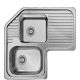 ELLECI - Mosogatótálca Sky CORNER SX inox medence bal oldalt