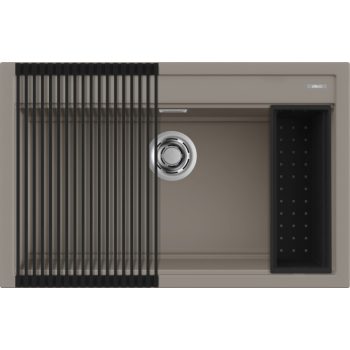   ELLECI - Mosogatótálca Best 130 Workstation Szett K93 Dove Grey