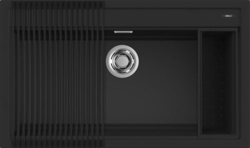 ELLECI - Mosogatótálca Best 360 Workstation Szett K86 Black - Kifutó termék!