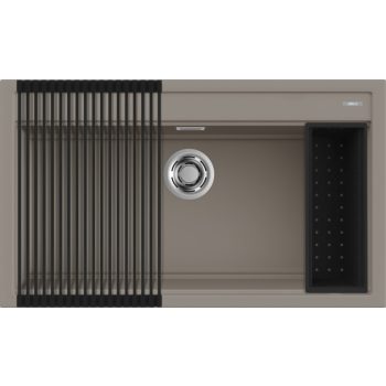   ELLECI - Mosogatótálca Best 360 Workstation Szett K93 Dove Grey