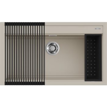   ELLECI - Mosogatótálca Best 360 Workstation Szett K95 Champagne - A készlet erejéig rendelhető!