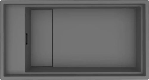 ELLECI - Mosogatótálca Dialogo 360 Workstation Keratek K99 Dark Grey arany tartozékokkal