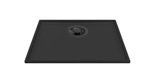 ELLECI- Mosogatótálca Essenza 50 46,2x38,2 Keratek 1 m. K86 Black fekete tartozékokkal