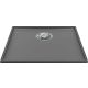 ELLECI - Mosogatótálca Essenza 50 46,2x38,2 Keratek K99 Dark Grey inox tartozékokkal