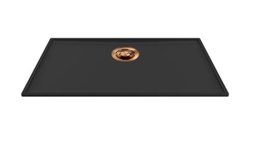 ELLECI- Mosogatótálca Essenza 70 68,2x38,2 Keratek 1 m. K86 Black bronz tartozékkal
