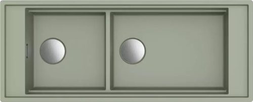 ELLECI- Mosogatótálca Mixology 590 1140x392 Keratek K82 Sage inox tartozékokkal