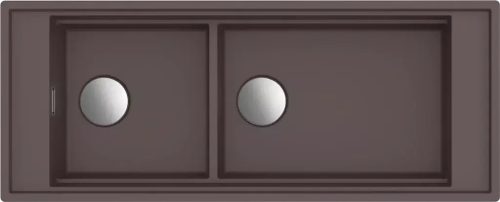 ELLECI- Mosogatótálca Mixology 590 1140x392 Keratek K87 Cocoa inox tartozékokkal