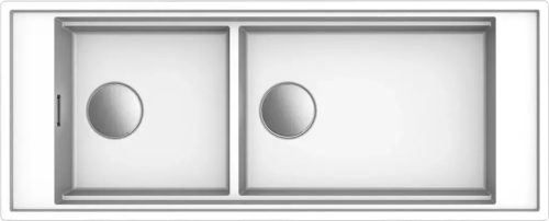 ELLECI- Mosogatótálca Mixology 590 1140x392 Keratek K96 White inox tartozékokkal