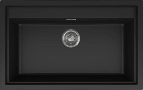 ELLECI- Mosogatótálca Sintesi 130 Keratek K86 Black inox tartozékokkal