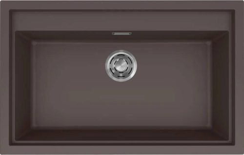 ELLECI- Mosogatótálca Sintesi 130 Keratek K87 Cocoa inox tartozékokkal