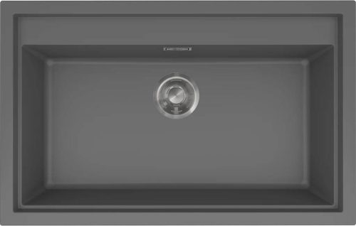 ELLECI- Mosogatótálca Sintesi 130 Keratek K99 Dark Grey inox tartozékokka