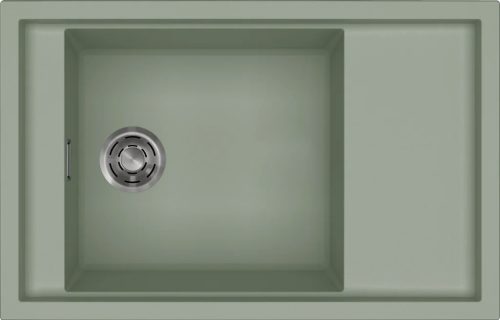 ELLECI- Mosogatótálca Sintesi 305 Keratek K82 Sage inox tartozékokkal