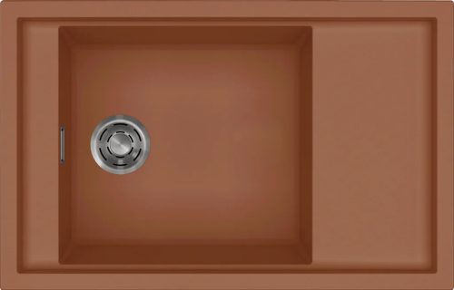 ELLECI- Mosogatótálca Sintesi 305 Keratek K83 Clay inox tartozékokkal