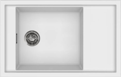 ELLECI- Mosogatótálca Sintesi 305 Keratek K96 White inox tartozékokkal