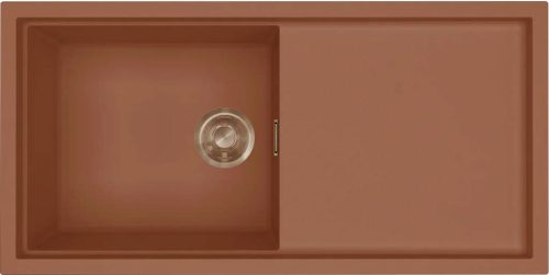 ELLECI- Mosogatótálca Sintesi 480 Keratek K83 Cavern Clay bronz tartozékokkal