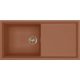 ELLECI- Mosogatótálca Sintesi 480 Keratek K83 Cavern Clay bronz tartozékokkal