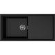 ELLECI - Mosogatótálca Sintesi 480 K86 Black inox tartozékokkal