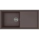 ELLECI- Mosogatótálca Sintesi 480 Keratek K87 Cocoa inox tartozékokkal