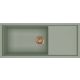 ELLECI- Mosogatótálca Sintesi 510 Keratek K82 Sage Green bronz tartozékokkal