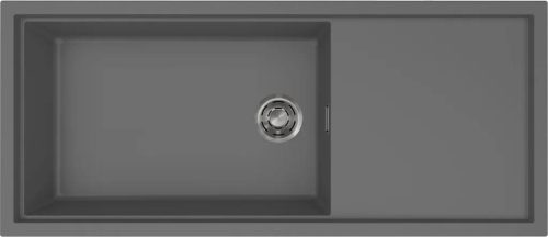 ELLECI- Mosogatótálca Sintesi 510 Keratek K99 Dark Grey inox tartozékokkal