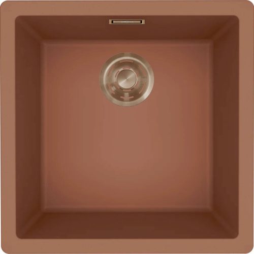 ELLECI- Mosogatótálca Zen-F 102 Keratek K83 Cavern Clay bronz tartozékokkal