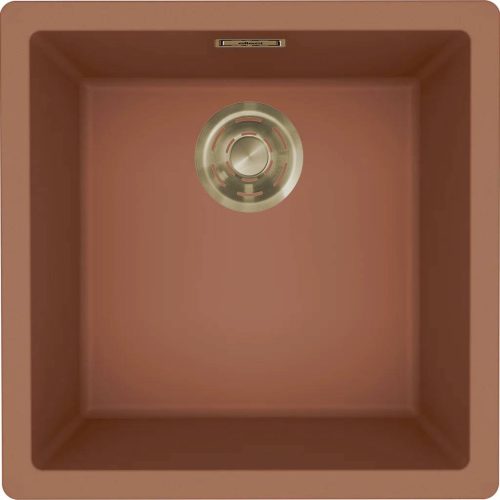 ELLECI- Mosogatótálca Zen 102 Keratek K83 Cavern Clay arany tartozékokkal